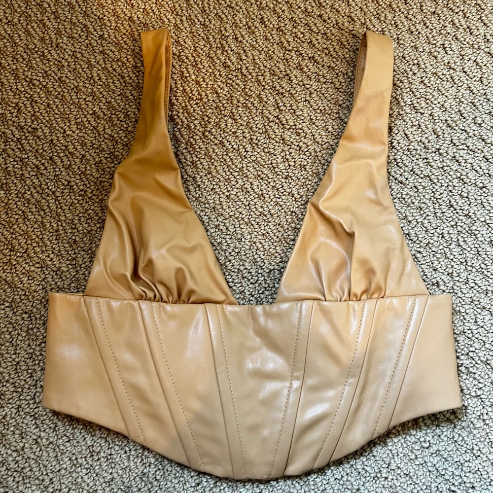 Zara Women’s Corset - Yellow Size XS